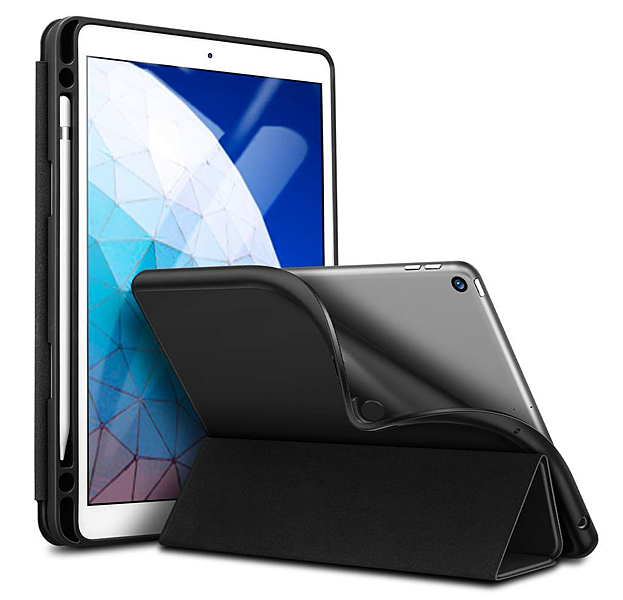 

Черный чехол-книжка для iPad Air 3 / Pro 10.5 ESR Hues Yippee Plus Series with Pencil Slot