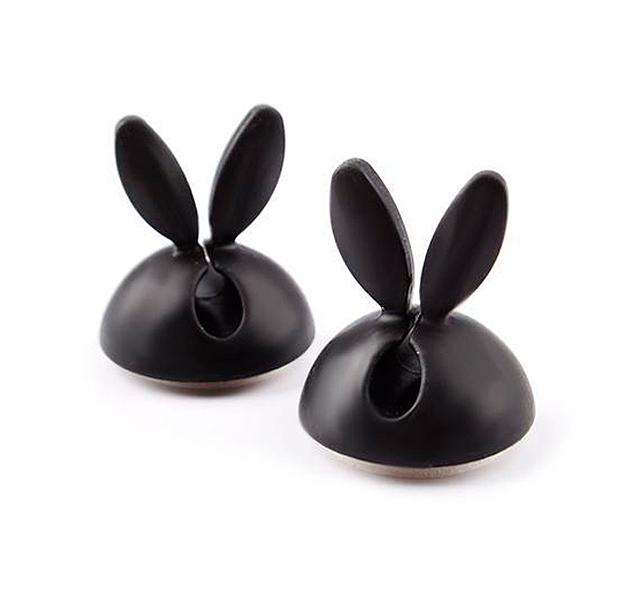 

Держатели для проводов на липучке 6в1 Rabbit (Черный)