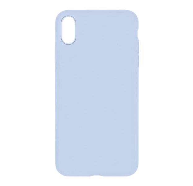 

Силиконовый чехол-накладка для iPhone XR Devia Nature Silicone Case Sky Blue, Голубой