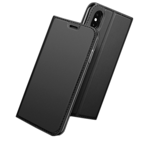 

Чехол-книжка для iPhone XS Max DZgogo Black, Черный