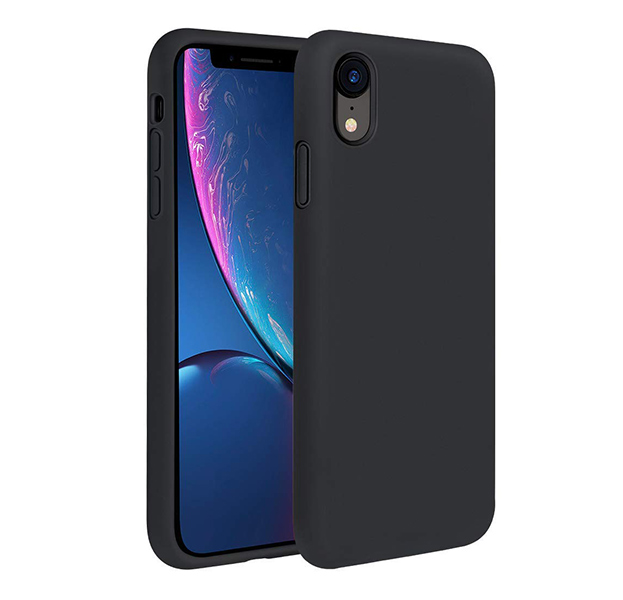 

Черный чехол-накладка для iPhone XR Matte Rubber Case