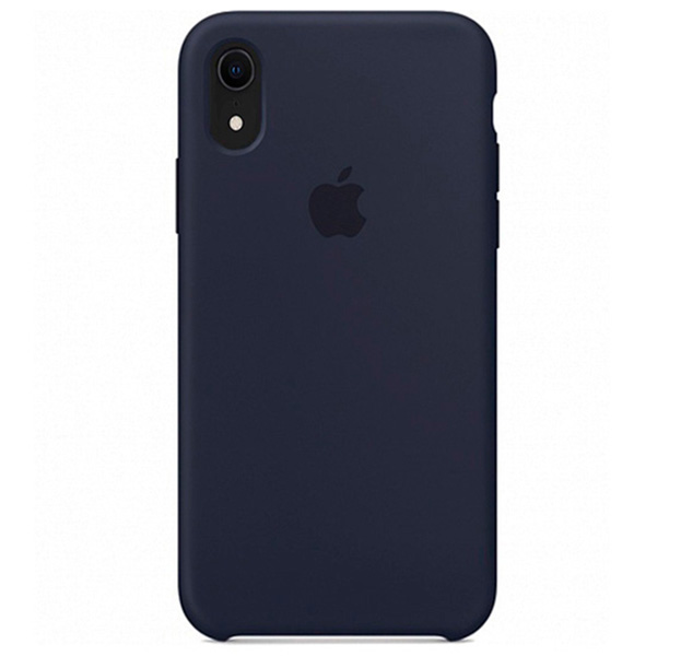

Темно-синий силиконовый чехол для iPhone XR Silicone Case