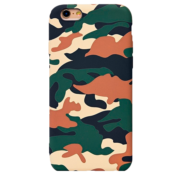 

Чехол-накладка для iPhone 6/6S Luxo Dark Camouflage, С рисунком