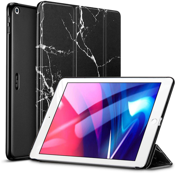 

Чехол-книжка для iPad 9.7 2017/2018 ESR Vogue Marble Series Black, Белый