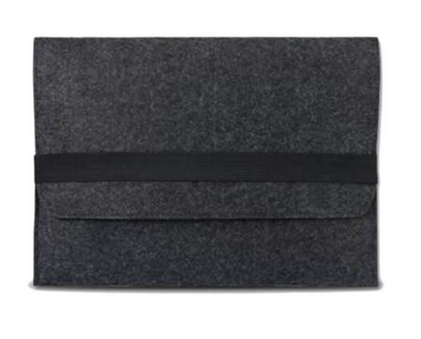

Темно-серый фетровый чехол для Macbook Air/Pro 13 Elastic Clasp Case