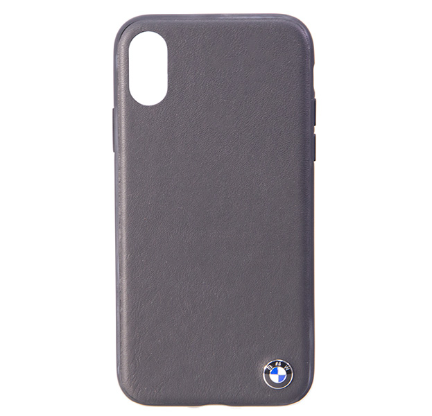 

Черный кожаный чехол для iPhone X/XS BMW Leather Case