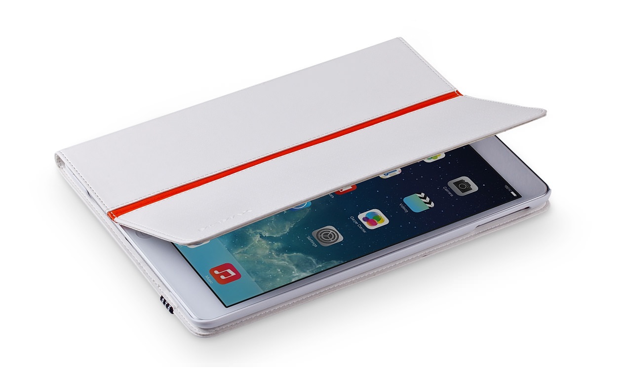 

Белый кожаный чехол для iPad Air Momax Modern Note Case