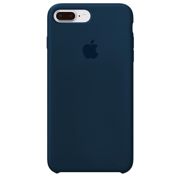 

Сапфировый силиконовый чехол для iPhone 7/8 Plus Silicone Case, Синий