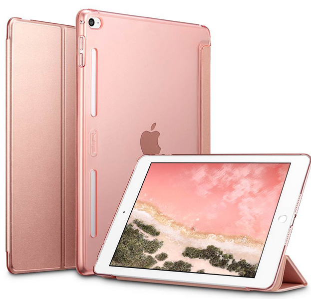 

Розово-золотой чехол-книжка для iPad Mini 4 ESR Hues Yippee Plus Series, Розовый