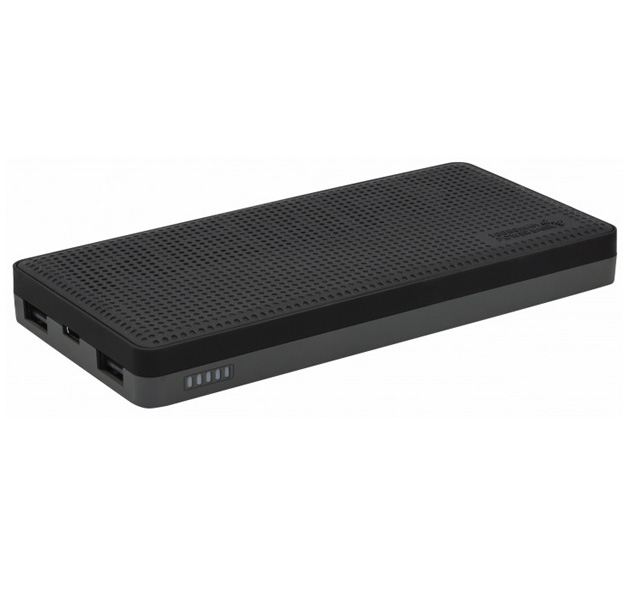

Черное портативное зарядное устройство с беспроводной зарядкой Remax Miles Series 10000 mAh