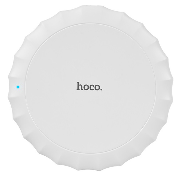 

Белое беспроводное зарядное устройство Hoco CW13 Sensible Wireless Charger 5W