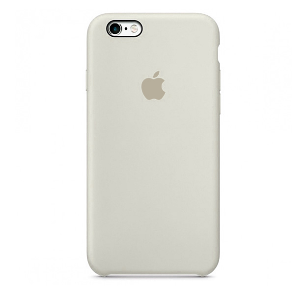 

Светло-бежевый силиконовый чехол для iPhone 6/6S Silicone Case