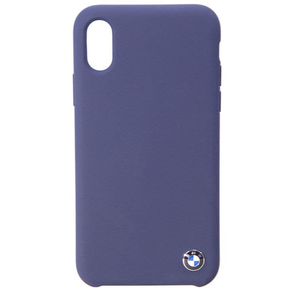 

Синий силиконовый чехол для iPhone X/XS BMW Liquid Silicone