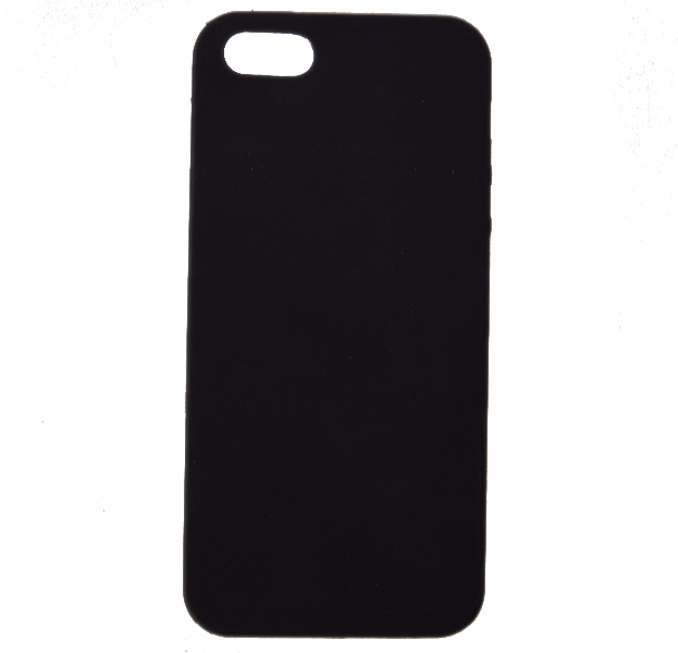 

Черный матовый чехол-накладка для iPhone 5/5S/SE Anycase