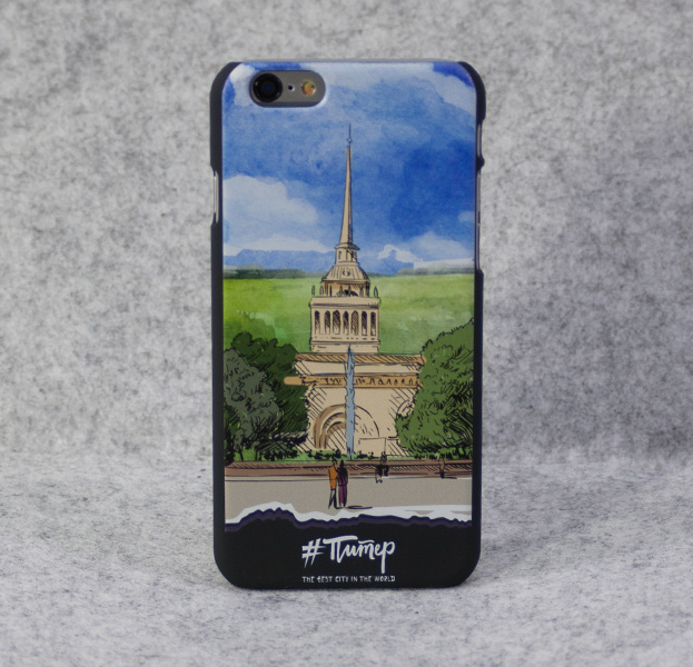 

Чехол-накладка My-Case для iPhone 6/6s Петербург "Адмиралтейство"