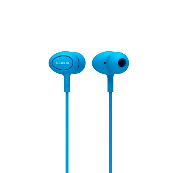 

Наушники с микрофоном Remax 515 Earphone (голубые)