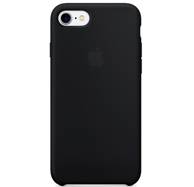 

Черный силиконовый чехол для iPhone 7/8 Silicone Case