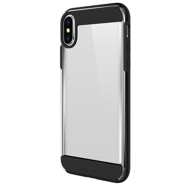 

Противоударный чехол для iPhone XS Max Black Rock Air Robust Black, Прозрачный
