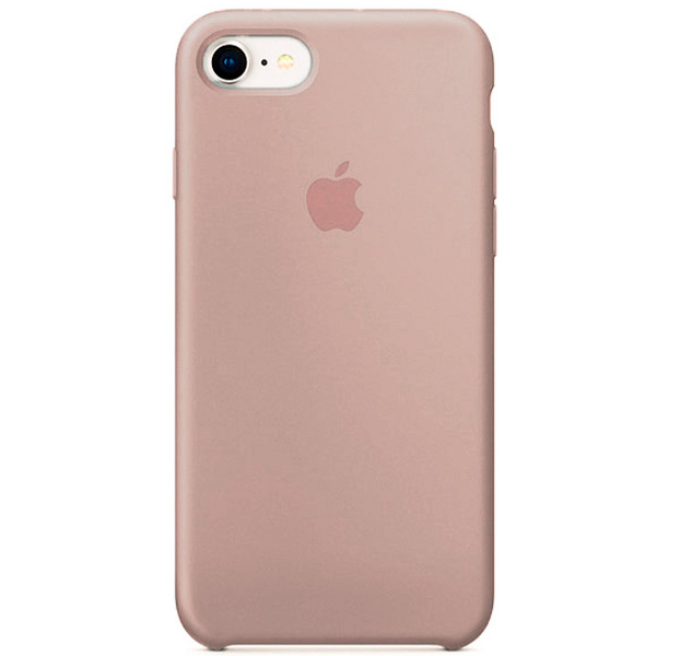 

Жемчужно-розовый силиконовый чехол для iPhone 7/8 Silicone Case