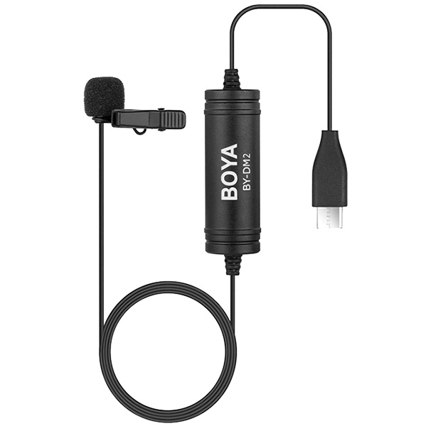 

Петличный микрофон Boya BY-DM2 с разъемом Type-C