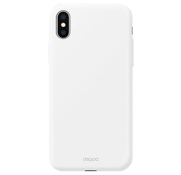 

Белый чехол-накладка для iPhone XS Max Deppa Gel Color Case