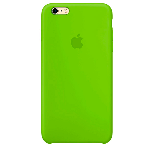 

Зеленый силиконовый чехол для iPhone 6/6S Silicone Case