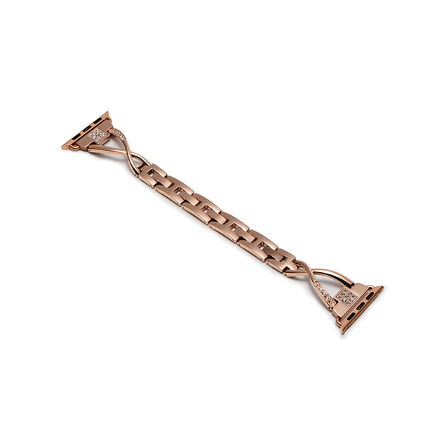 

Золотой ремешок для Apple Watch 38/40mm COTEetCI W18 Diamond Elegant