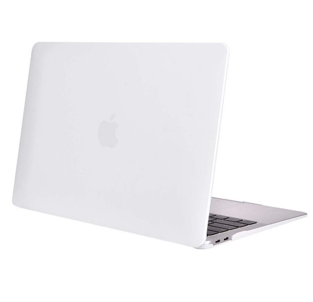 

Белая пластиковая накладка для Macbook Air 13 2018 Hard Shell Case
