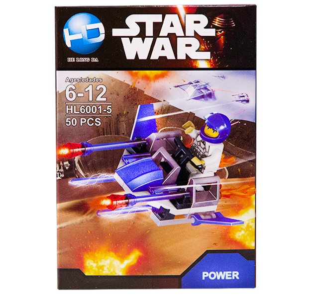 

Конструктор Star Wars Космолеты HL6001-5
