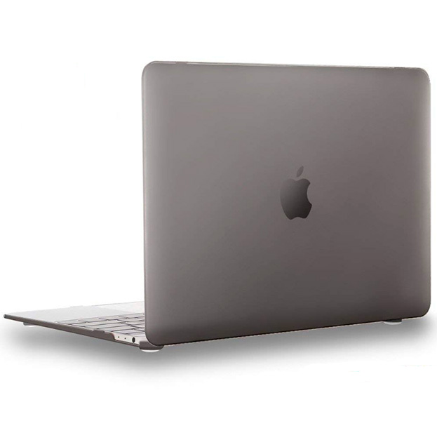 

Серая пластиковая накладка для Macbook 12 Transparent Hard Shell Case, Серый