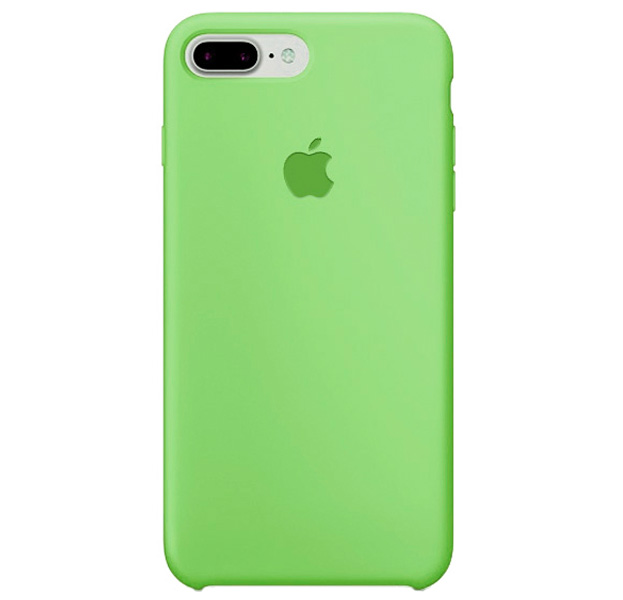 

Салатовый силиконовый чехол для iPhone 7/8 Plus Silicone Case, Зеленый