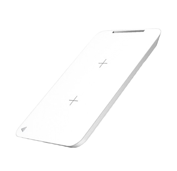 

Белое беспроводное зарядное устройство Rock Quick Wireless Charger W8