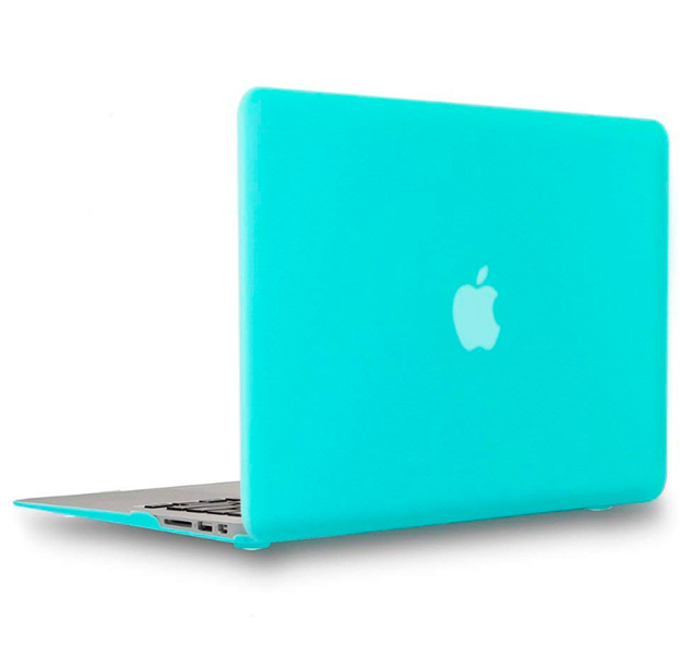 

Пластиковая накладка цвета тиффани для Macbook Air 13", Бирюзовый