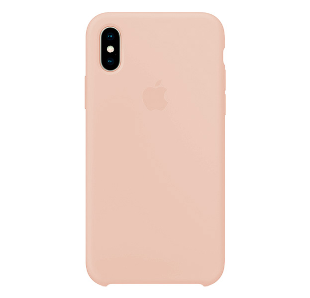 

Жемчужно-розовый силиконовый чехол для iPhone X/XS Silicone Case