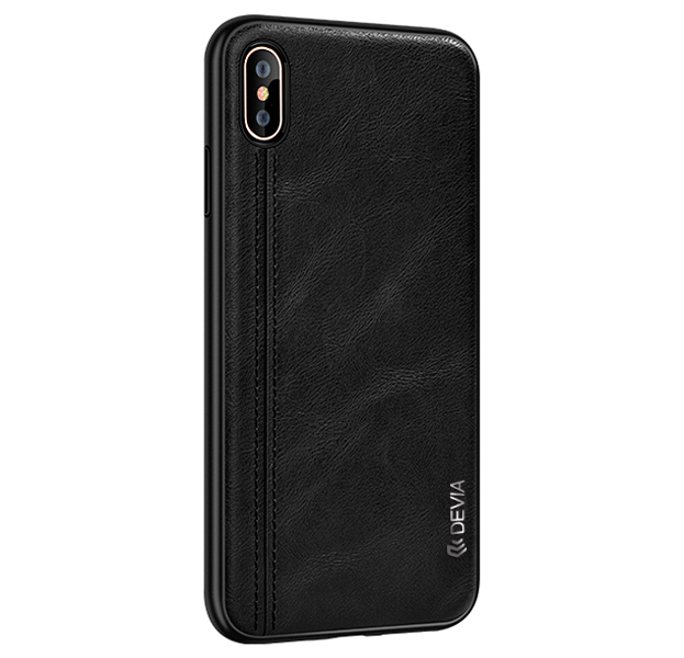 

Чехол-накладка для iPhone XS Max Devia City Series Case Black, Черный