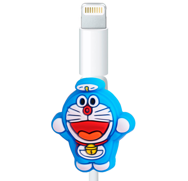 

Силиконовый чехол для кабеля Lightning Doraemon
