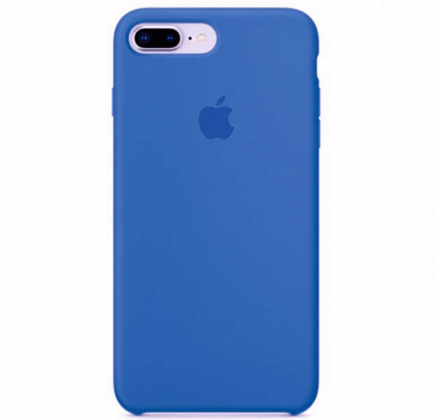 

Синий силиконовый чехол для iPhone 7/8 Plus Silicone Case