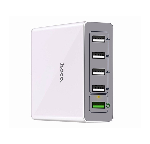 

Сетевое зарядное устройство 5xUSB Hoco C18A QC 3.0