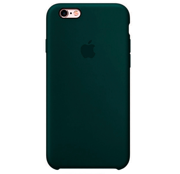 

Силиконовый чехол цвета дымчатой сосны для iPhone 6/6S Silicone Case, Зеленый