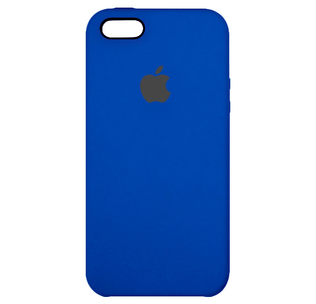 

Силиконовый чехол цвета Индиго для iPhone 5/5S/SE Silicone Case, Синий