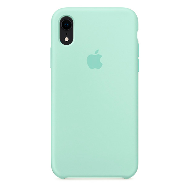 

Светло-голубой силиконовый чехол для iPhone XR Silicone Case