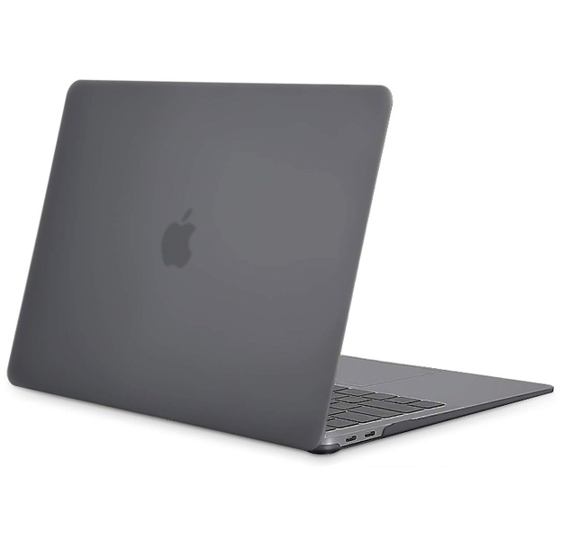 

Серая пластиковая накладка для Macbook Air 13 2018 Hard Shell Case