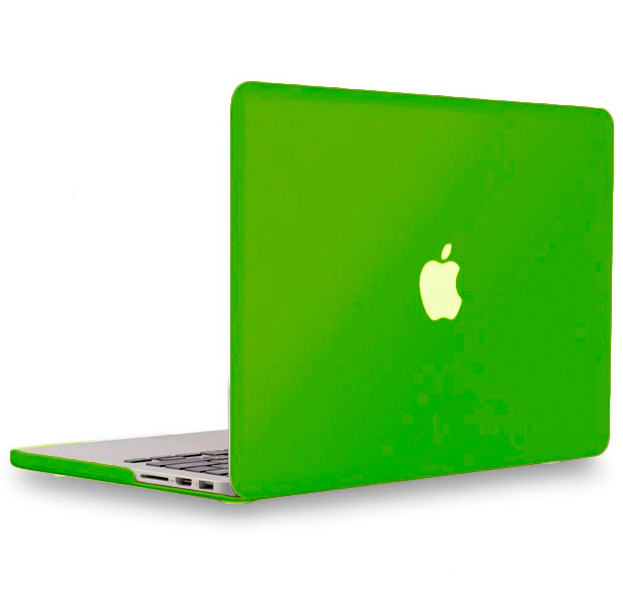 

Лаймовая пластиковая накладка для Macbook Pro 15" Retina, Зеленый