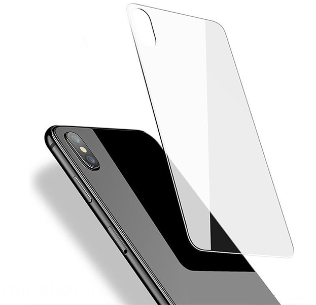 

Глянцевое защитное стекло на заднюю крышку для iPhone XS Max