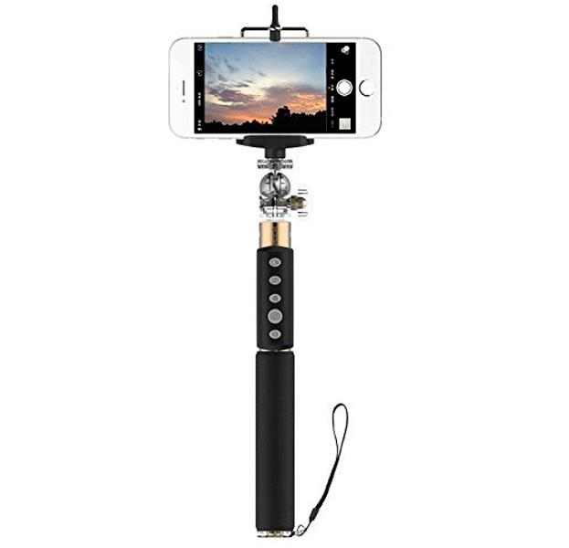 

Монопод с Bluetooth-кнопкой iHave Smart Selfie Shutter & Stick Gold