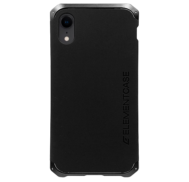 

Черный противоударный чехол для iPhone XR Element Case Solace
