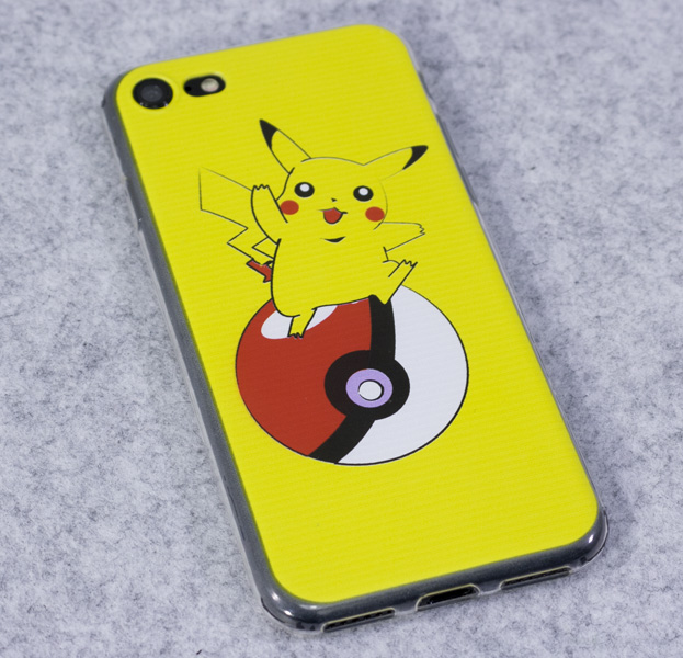 

Силиконовый чехол-накладка для iPhone 7/8 Pokemon Pikachu, Желтый