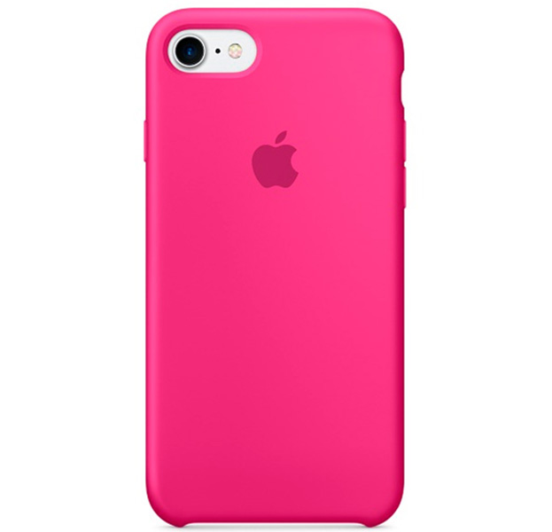 

Неоново-розовый силиконовый чехол для iPhone 7/8 Silicone Case