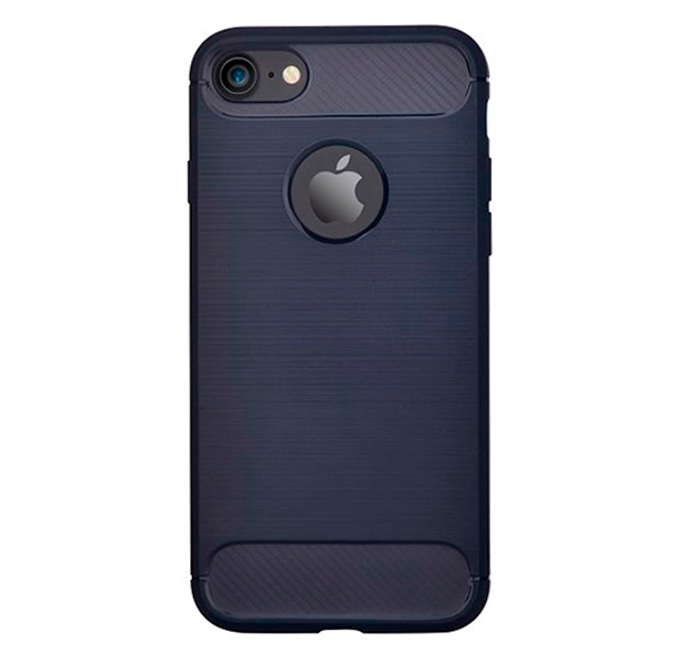 

Синий силиконовый чехол для iPhone 7/8 Devia Buddy