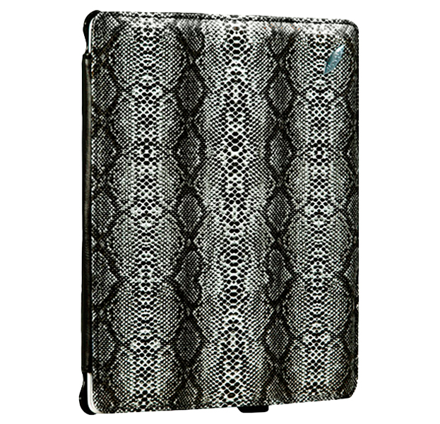 

Черный кожаный чехол для iPad 2/3/4 The Core Snake Case